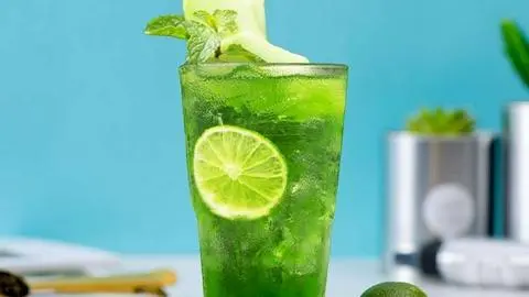 Hình ảnh Hồng trà táo xanh