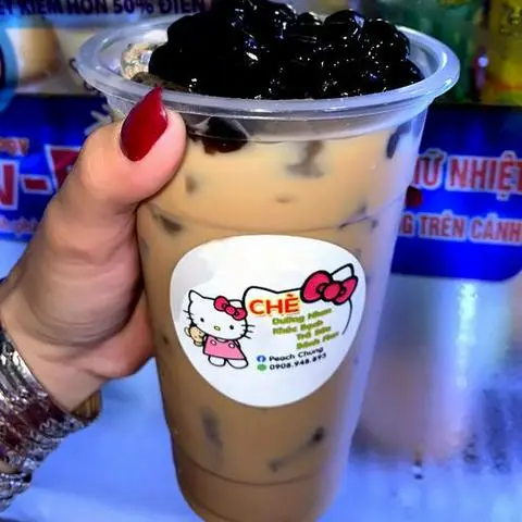 Hình ảnh Trà sữa bánh flan trân châu