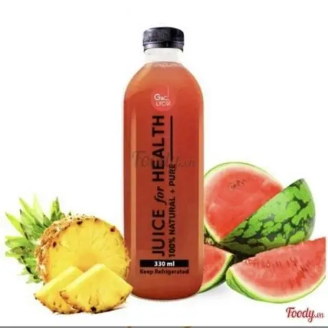 Hình ảnh Nước ép Thơm(dứa)+Dưa Hấu 
