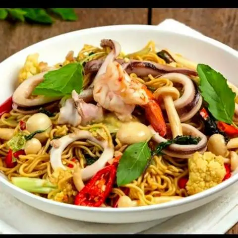 Hình ảnh Mì gói xào hải sản - Best Seller