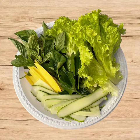 Hình ảnh Rau dưa xoài thêm