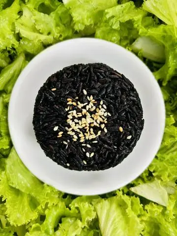 Hình ảnh Cơm gạo lứt đen (dẻo)