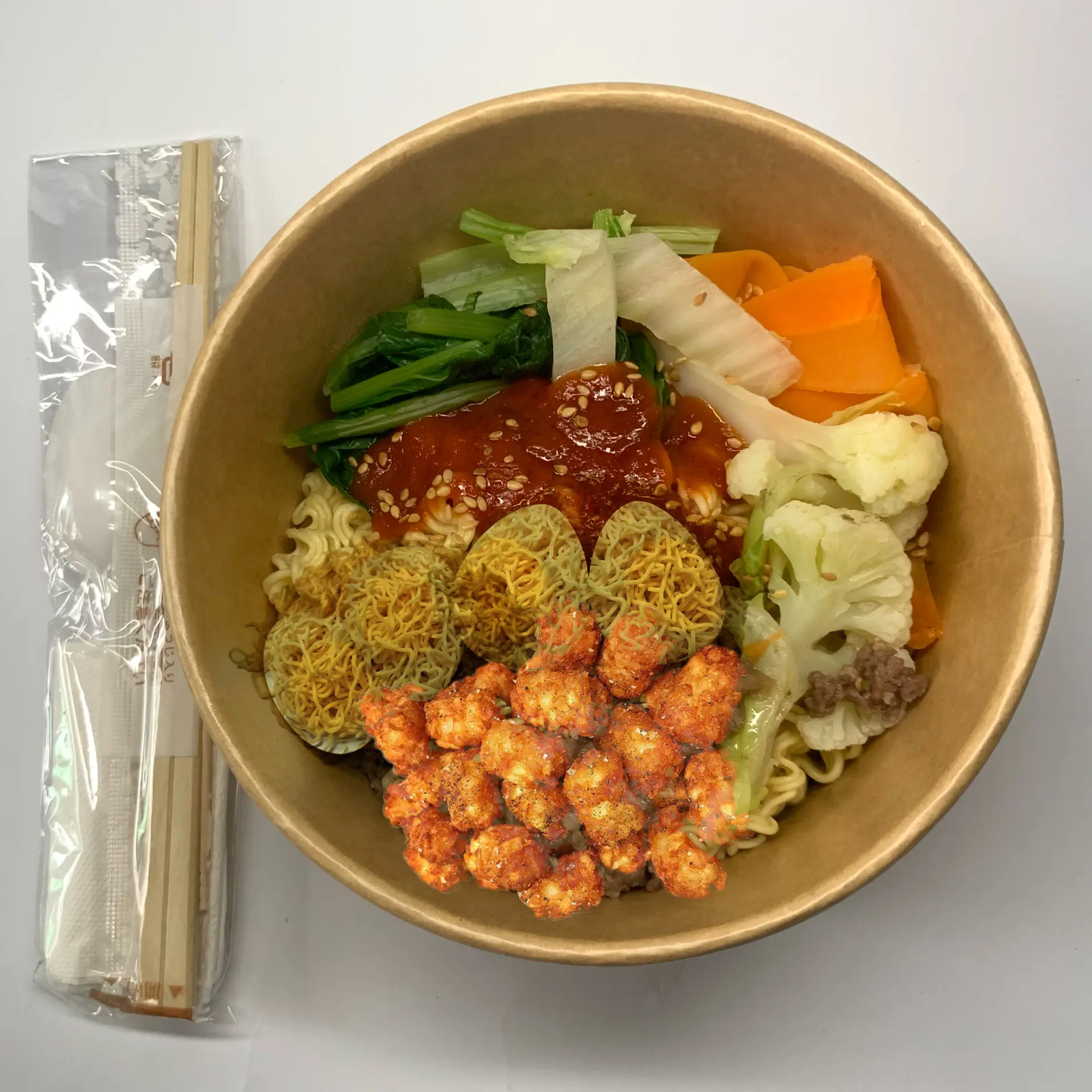 Hình ảnh Nui Trộn Gà Giòn