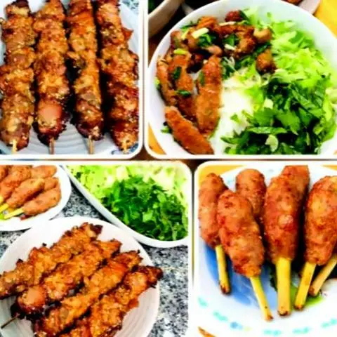 Hình ảnh Bún nem nướng
