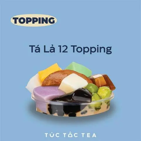 Hình ảnh TÁ LẢ FULL 12 TOPPING