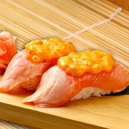 Hình ảnh Nigiri cá hồi phô mai