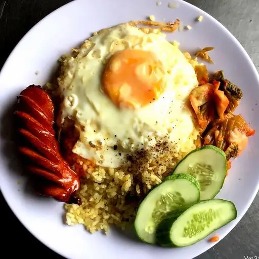 Hình ảnh Cơm Chiên Trứng Lạp Xưởng 