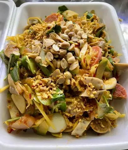 Hình ảnh Tré trộn siêu to khổng lồ - 2 bịch phồng tôm