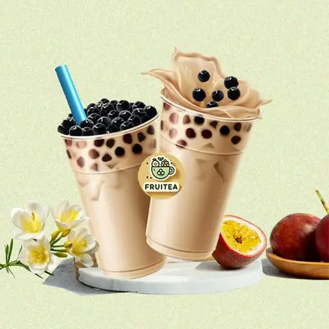 Hình ảnh Hồng Trà Sữa Trân Châu