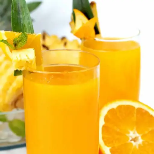 Hình ảnh Nước ép thơm - cam