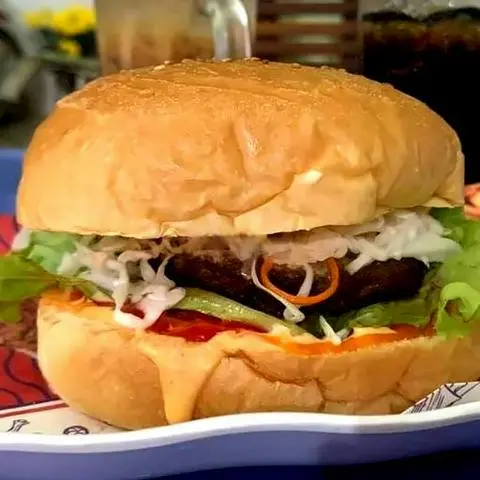 Hình ảnh Hamburger - Bò Trứng 