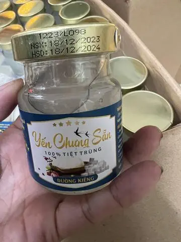 Hình ảnh Yến chưng đường kiêng 75ml mua 5 tặng 1 