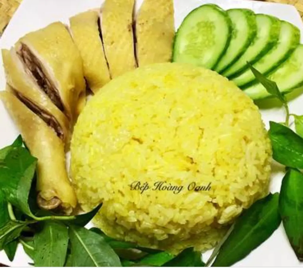 Hình ảnh Cơm gỏi gà đùi
