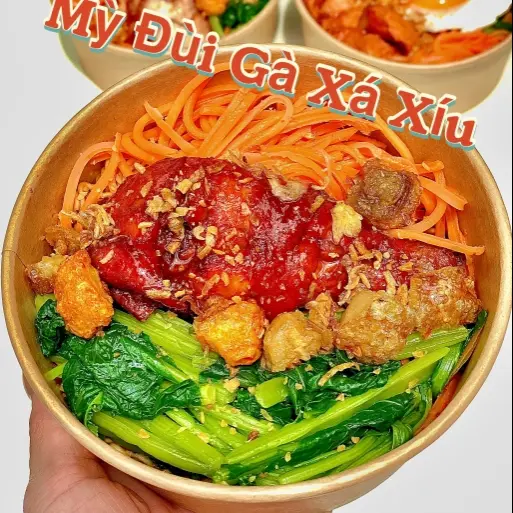 Hình ảnh Mì trộn đùi gà