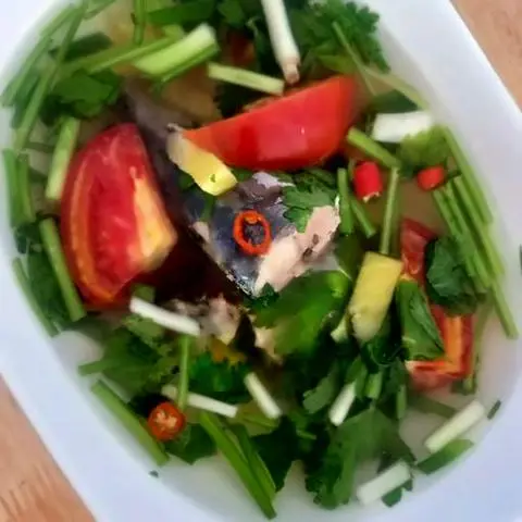 Hình ảnh Canh cá nục nấu ngót