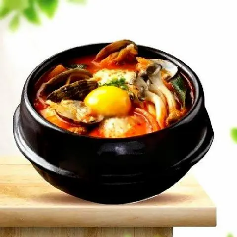 Hình ảnh Canh đậu phụ non - kèm cơm