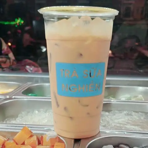 Hình ảnh trà sữa thái đỏ