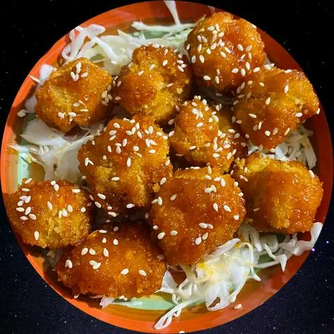 Hình ảnh Gà sốt cay mật ong