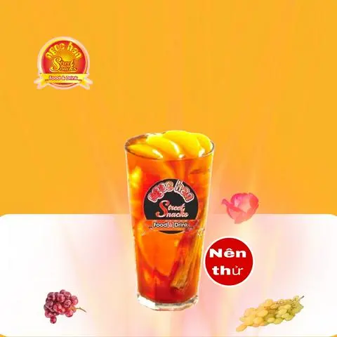 Hình ảnh Hồng trà đào ( size M )
