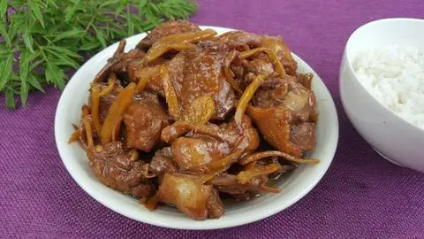 Hình ảnh CƠM VỊT KHO GỪNG 