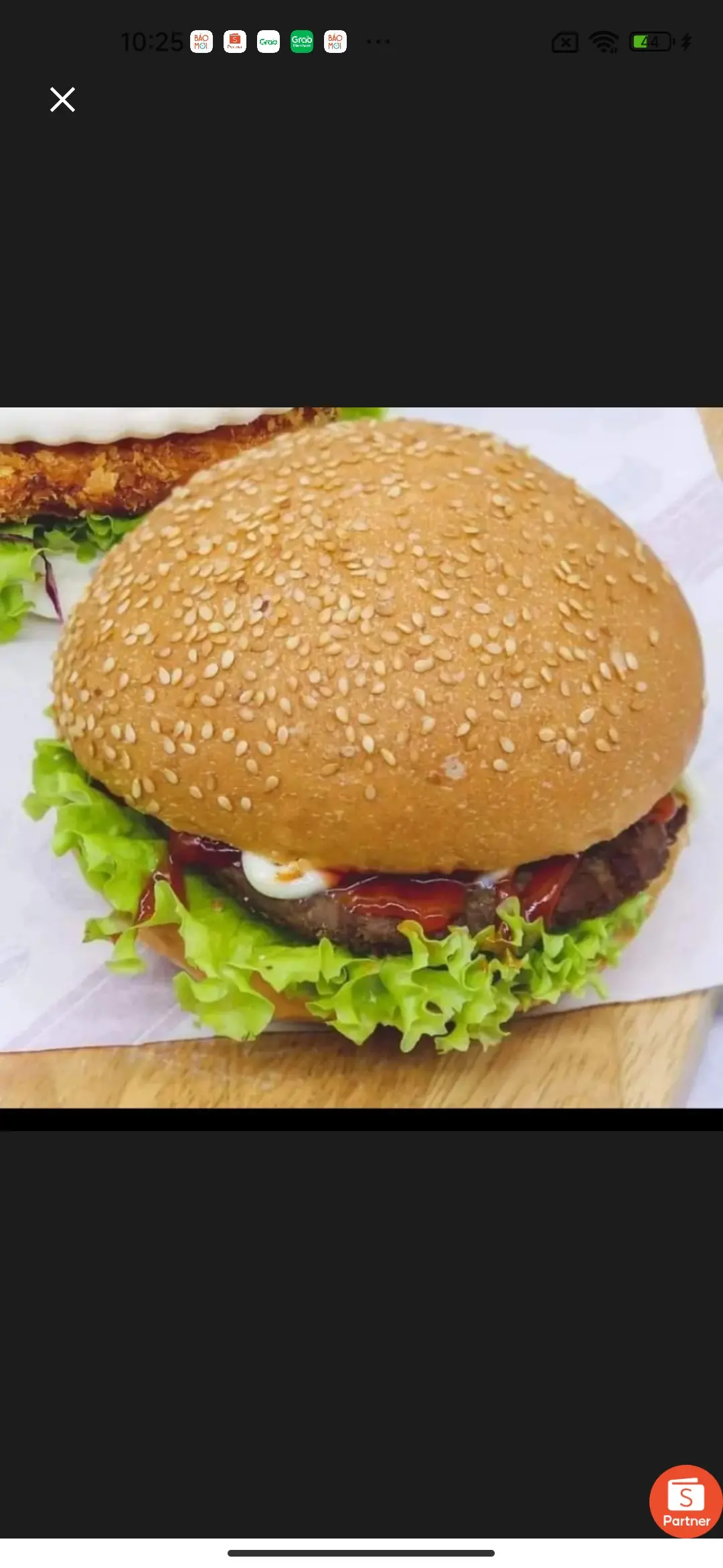 Hình ảnh HAMBURGER BÒ