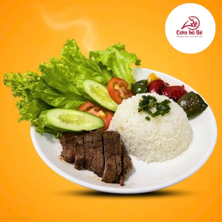 Hình ảnh Cơm bò nướng sốt