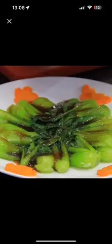 Hình ảnh Cải thìa xào dầu hào