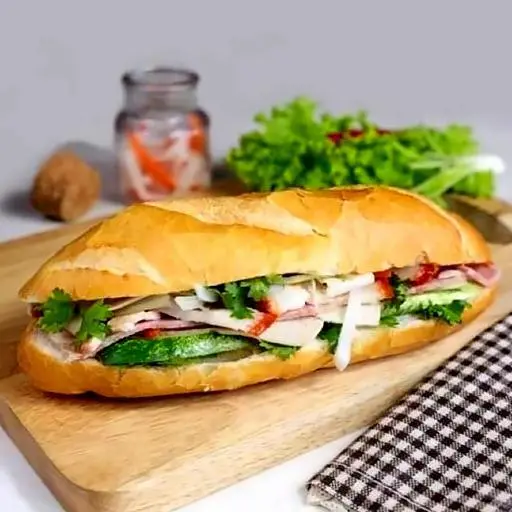 Hình ảnh Bánh mì thịt chả