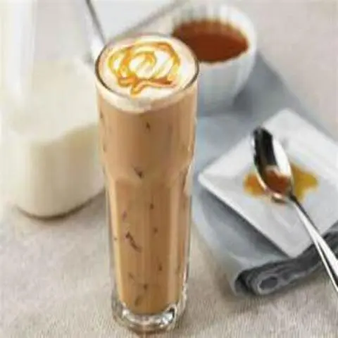 Hình ảnh trà sữa caramel