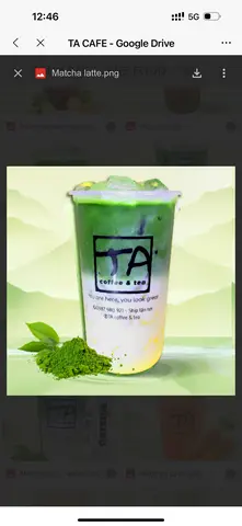 Hình ảnh Matcha Latte Phô Mai Tươi