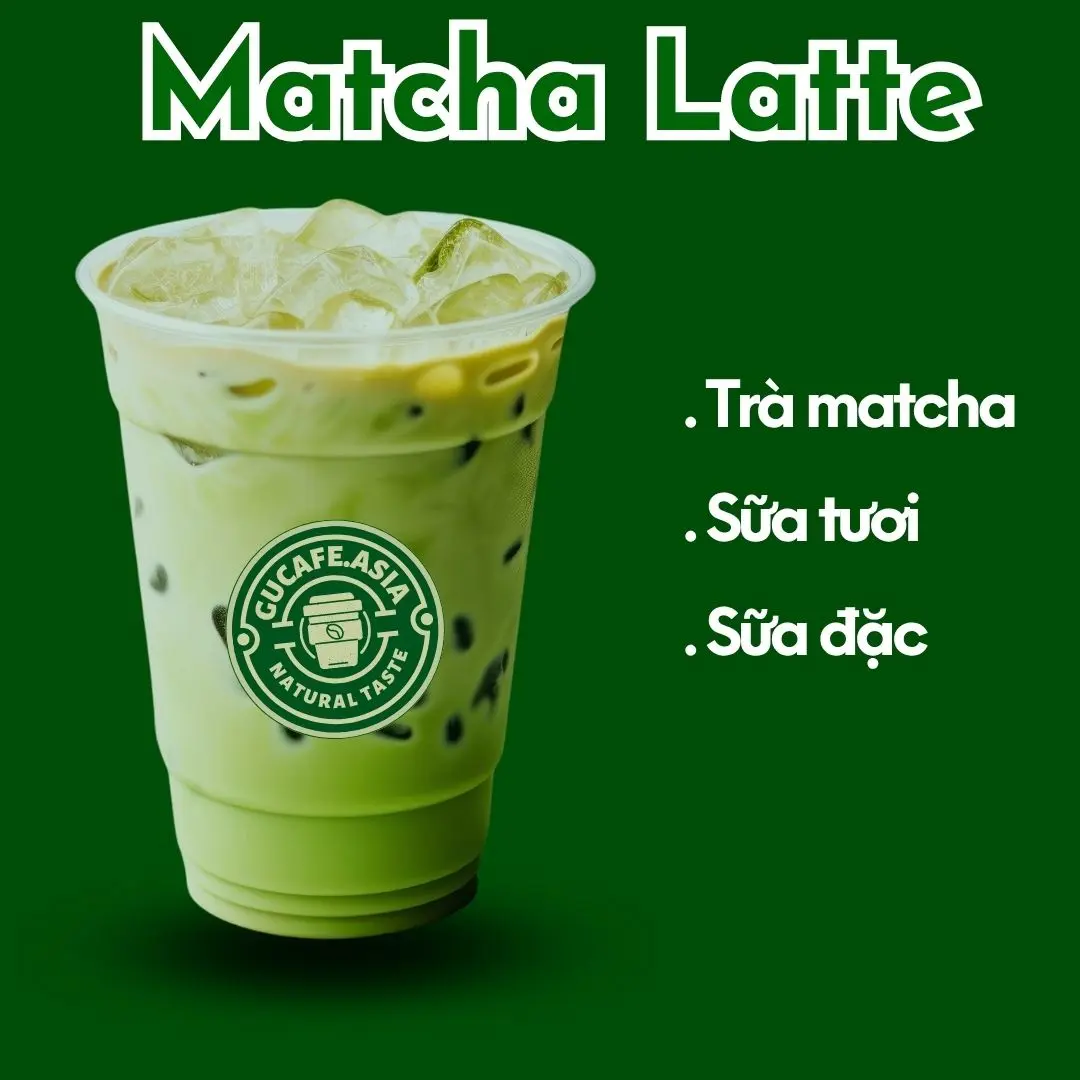 Hình ảnh Gucafe - Matcha latte