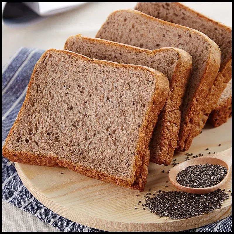 Hình ảnh Bánh mì nguyên cám 3 vị túi 200gr