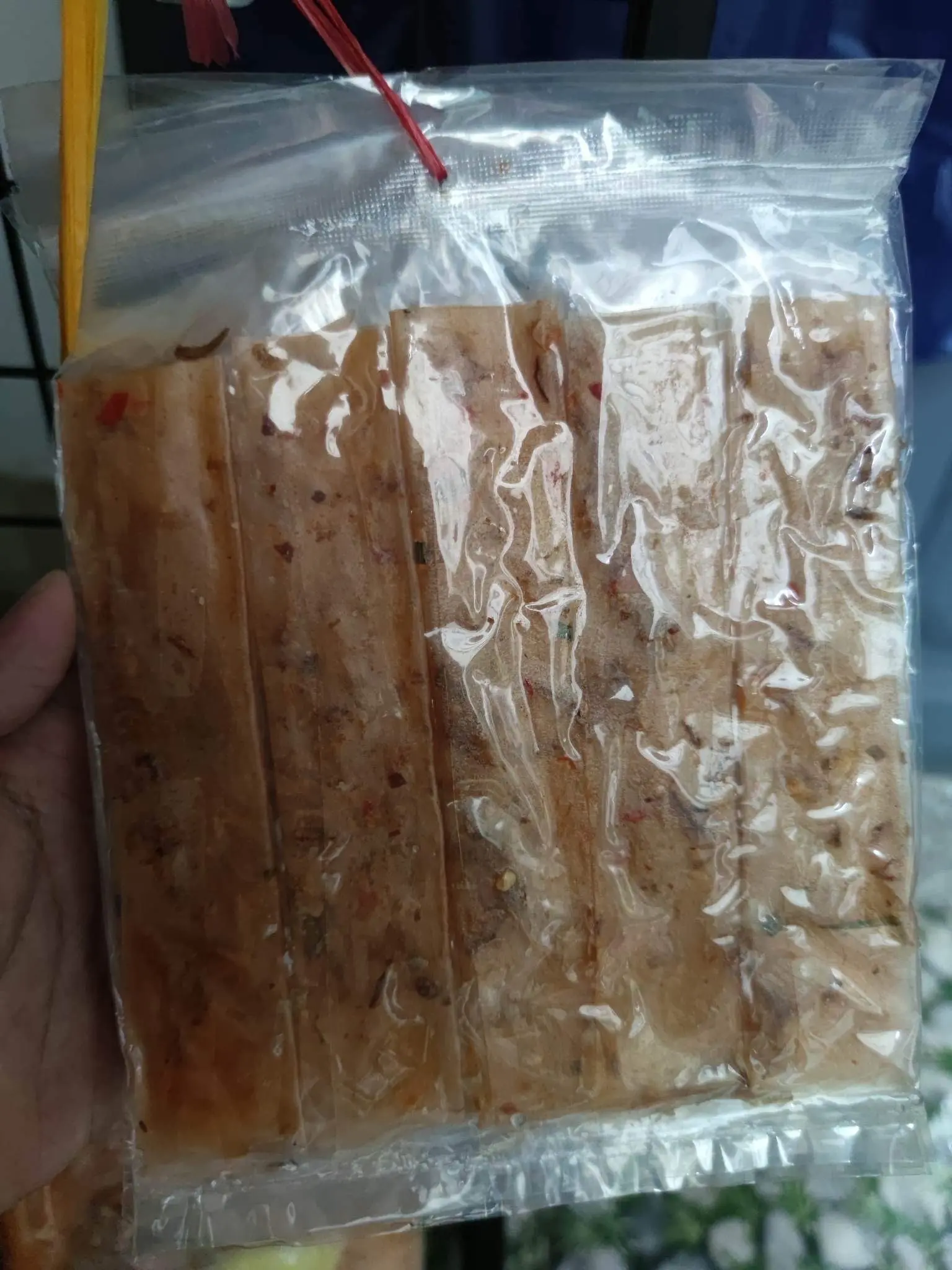 Hình ảnh Bánh Tráng Dẻo Tôm Xếp Hành