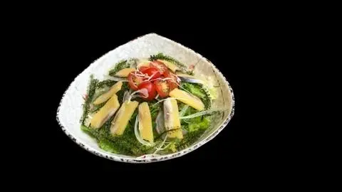 Hình ảnh Salad cá trích ép trứng