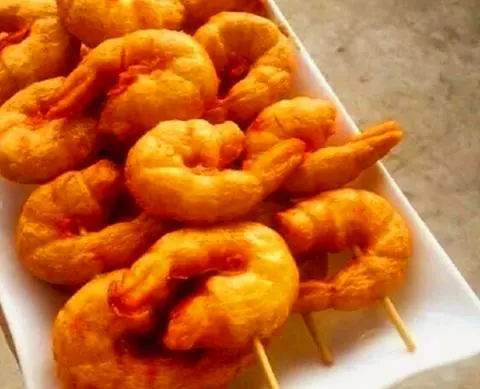 Hình ảnh Surimi hình con tôm- 3 con