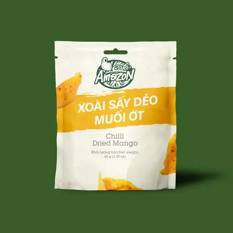 Hình ảnh Xoài Sấy Dẻo Muối Ớt (gói 45g)