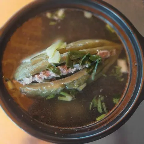 Hình ảnh canh khổ qua nhồi thịt