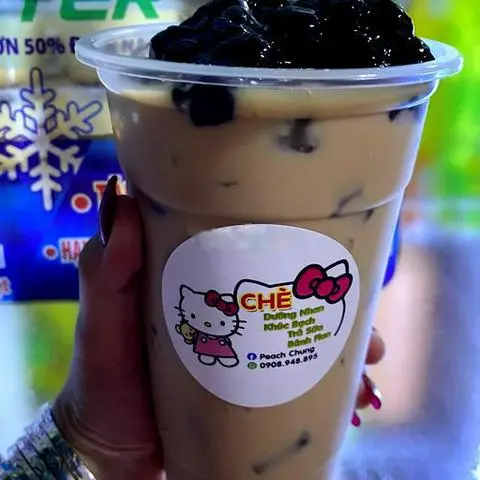 Hình ảnh Trà sữa socola phô mai viên