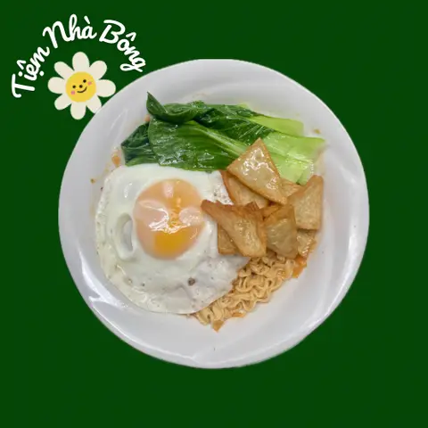 Hình ảnh Mì Trộn Mắm Tỏi x Chả Cá Hàn