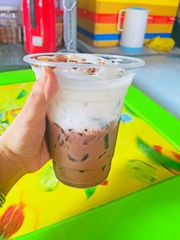 Hình ảnh Cacao Sữa Dừa Kem Muối Ly Khổng lồ 800ml