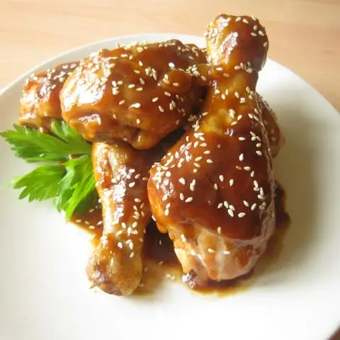 Hình ảnh Đùi gà sốt mật ong