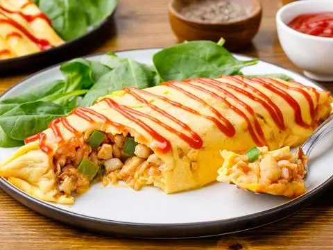 Hình ảnh Cơm Chiên Gà Bọc Trứng 
