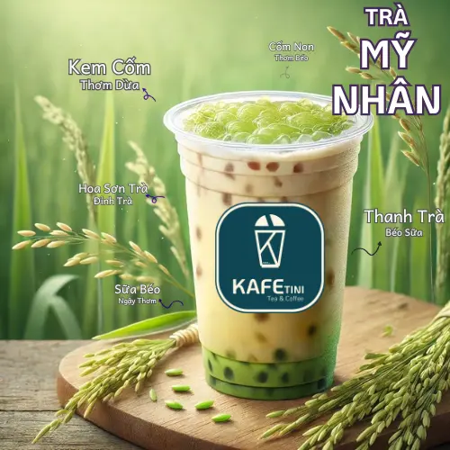 Hình ảnh Trà sữa Cốm Non (Mỹ Nhân)