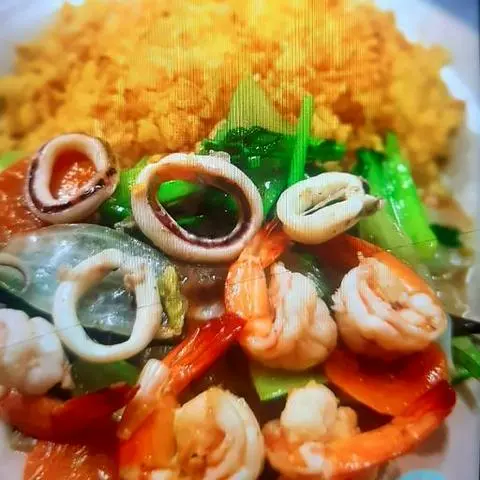 Hình ảnh Cơm Xào Hải Sản (xao)