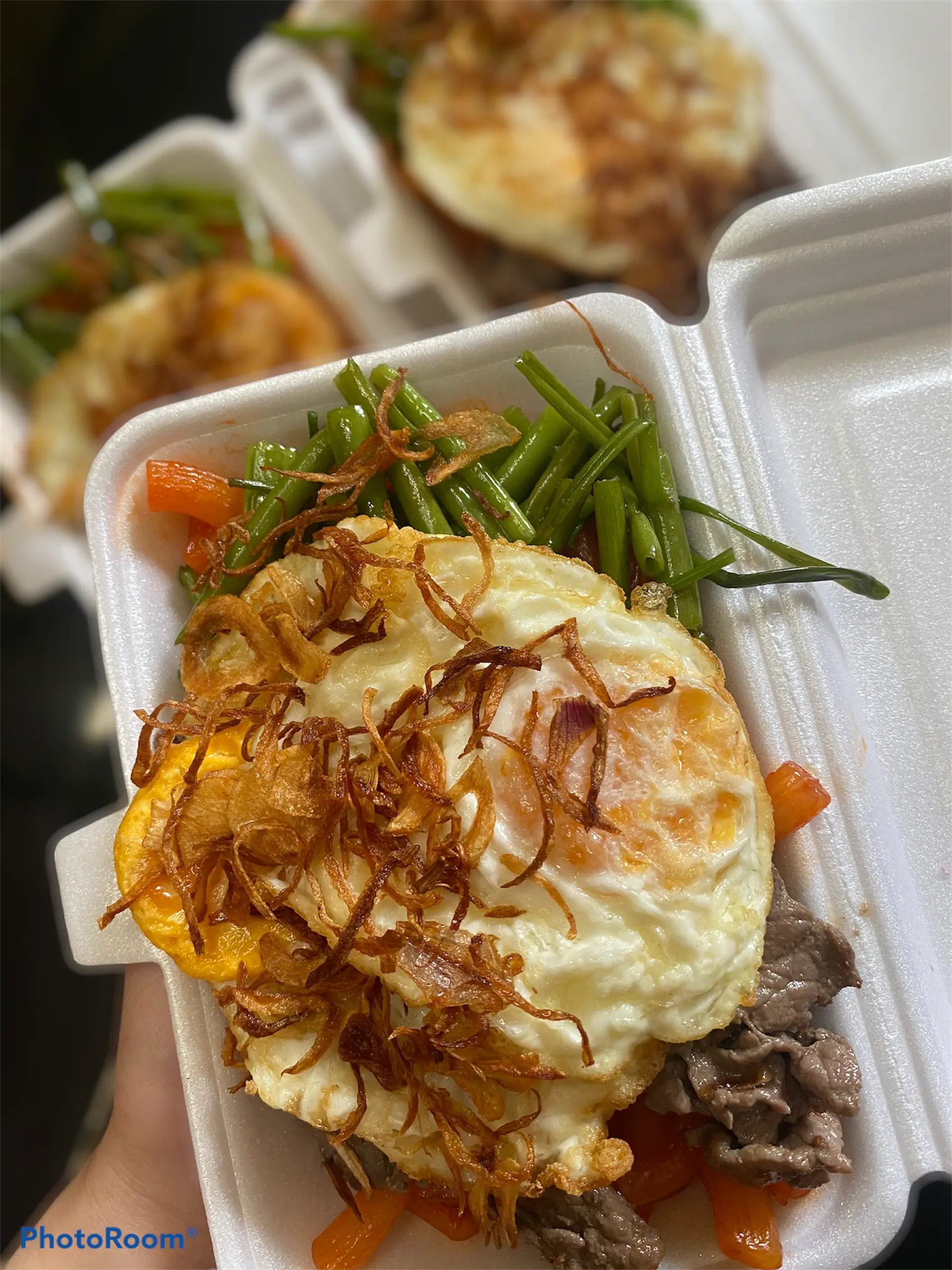 Hình ảnh Bún gạo xào bò