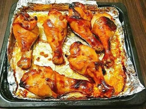Hình ảnh Cơm Gà nướng ngũ vị