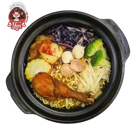 Hình ảnh Mì cay đùi gà