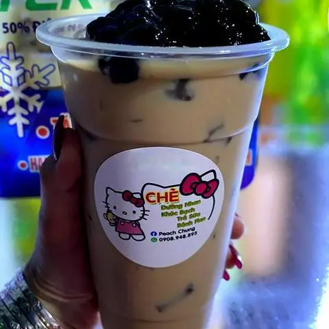 Hình ảnh Trà sữa bánh flan