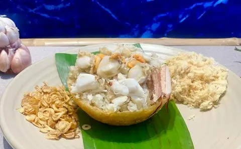 Hình ảnh ⭐️Xôi Ghẹ Xanh Mix Sò Điệp đặc biệt ⭐️
