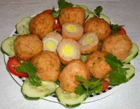 Hình ảnh Chả cá trứng cút
